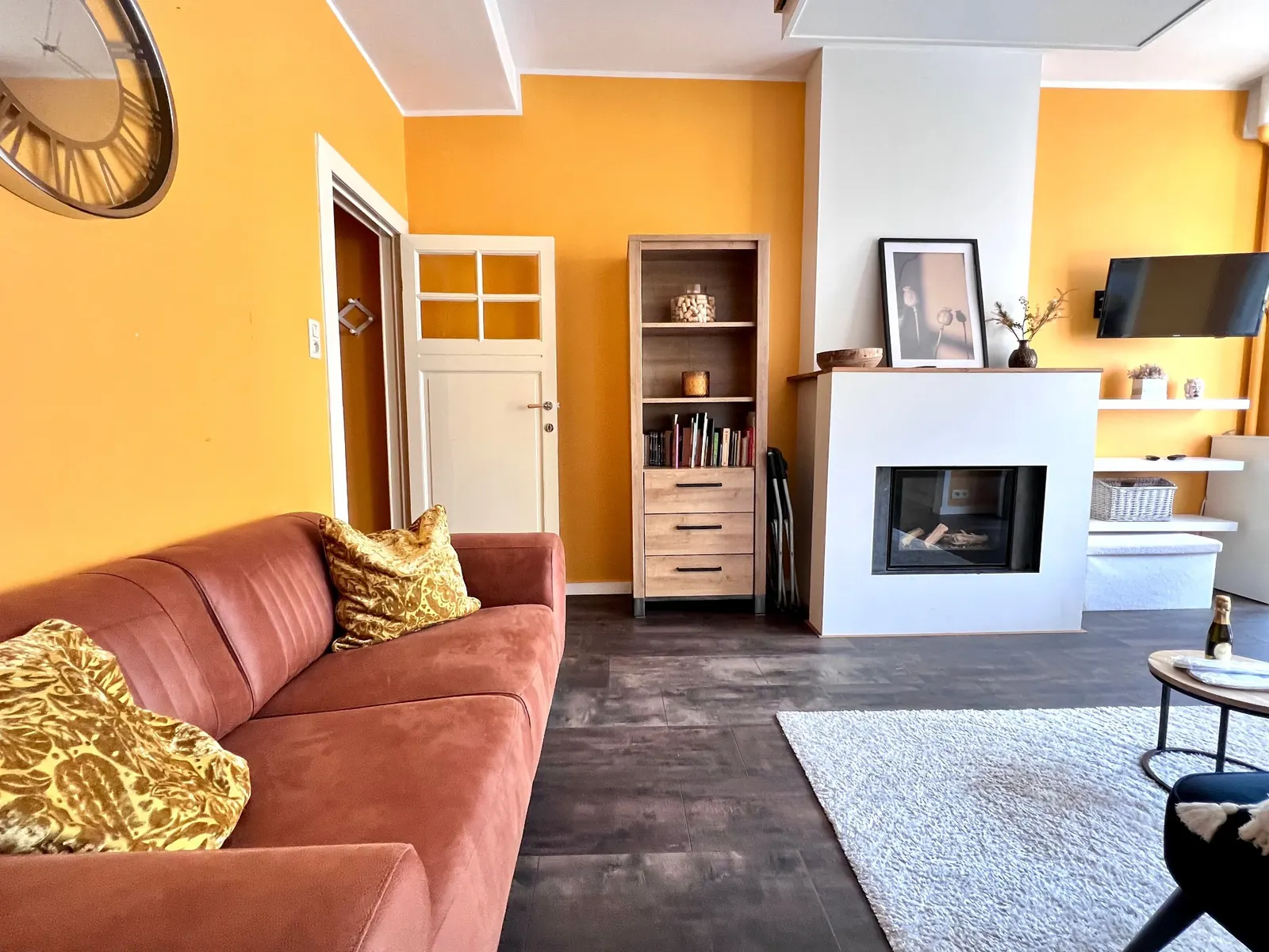 Intérieur d’un logement de courte durée géré par Hexuvium
