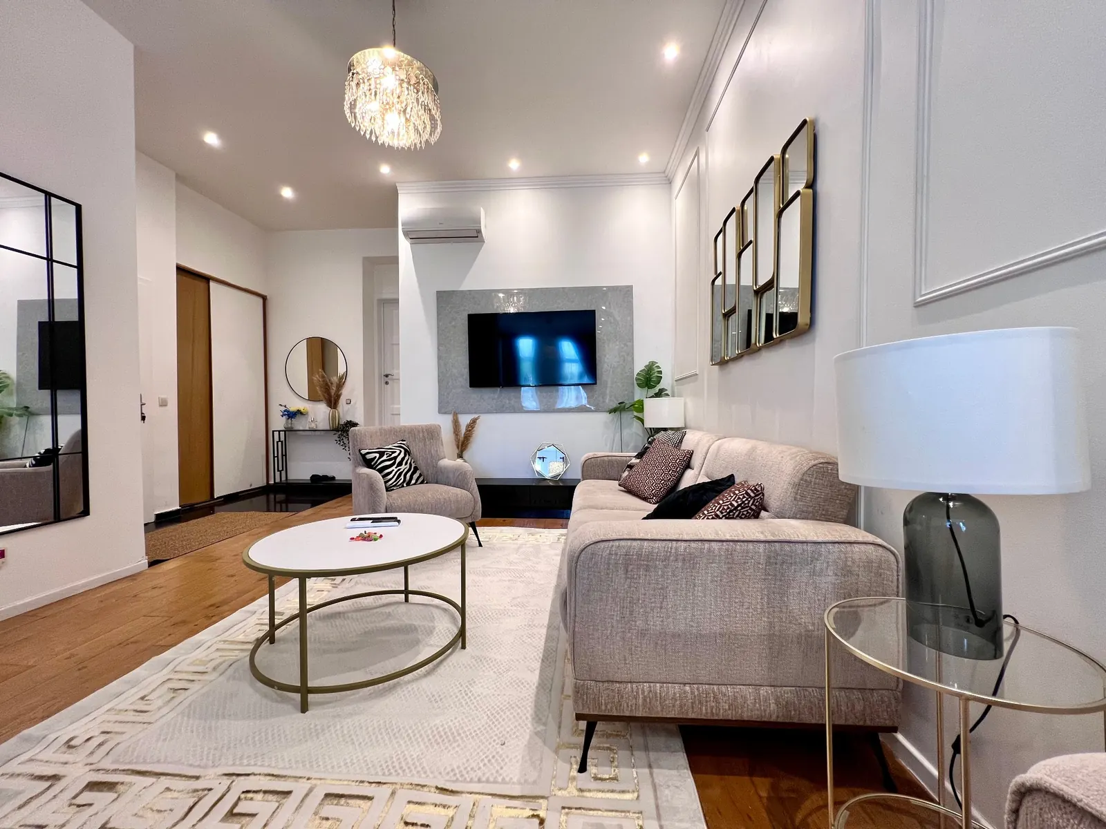 Intérieur d’un logement de courte durée géré par Hexuvium