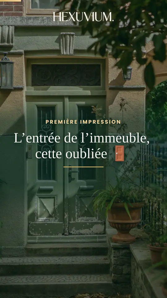 L’entrée de l’immeuble, cette grande oubliée