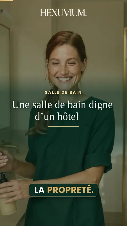 Une salle de bain digne d’un hôtel